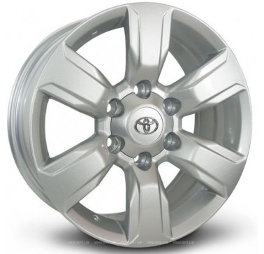 Replica Toyota (GT7992) W7.5 R17 PCD6x139.7 ET25 DIA108.1 silver